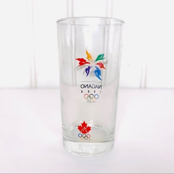 SET OF 4 NAGANO OLYMPIC  GAME 1998 VINTAGE GLASS - Picture 3 of 7